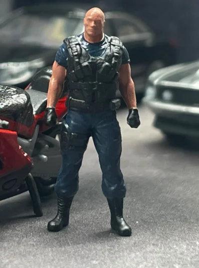 Classic 1:64 Scale Model Fast and Furious 9 people Cast Alloy Car Simulation Static Figures Diorama Miniature Scene Collection - petguardiansupplies