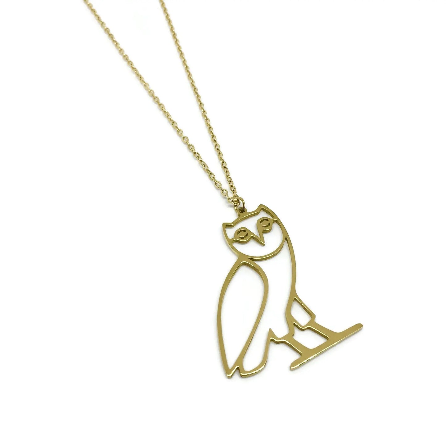 Drake OVO Owl Necklace-1