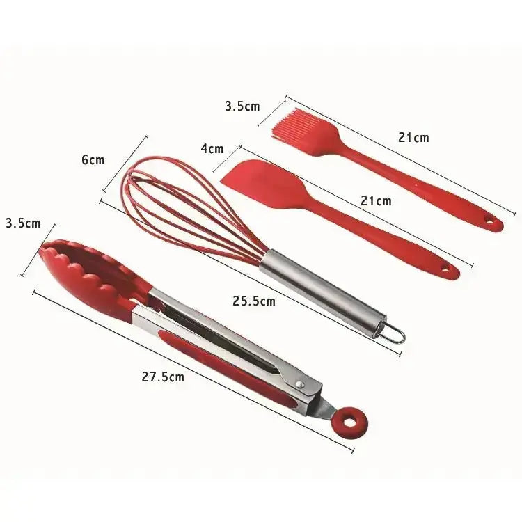 Kitchen Accessories Silicone Tool Set-4