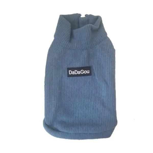 Lined Fleece Sweater For Dogs - Navy Blue - petguardiansupplies