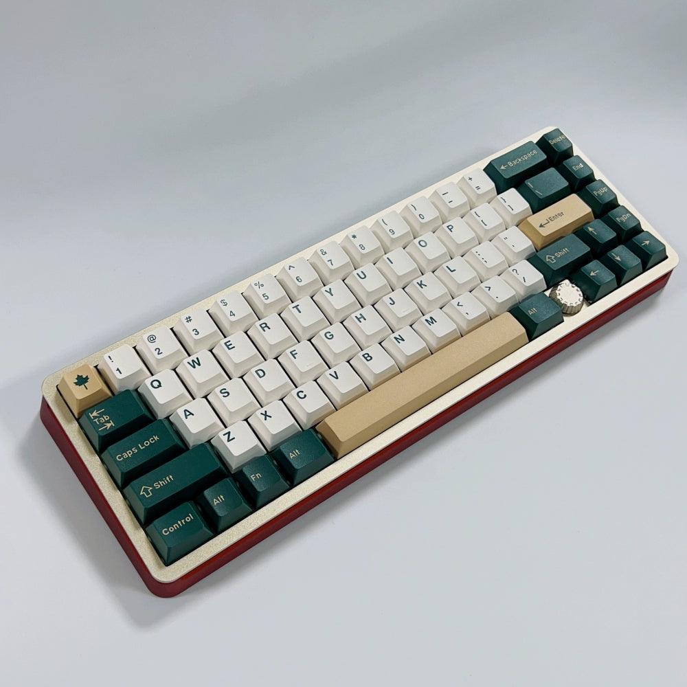 173 Keys/set Daye GMK British Racing Green Keycaps ABS Double Shot Key Caps Cherry Profile Keycap With ISO Enter 7U Spacebar - petguardiansupplies