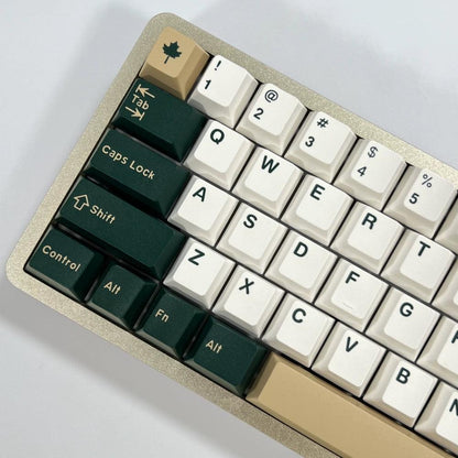 173 Keys/set Daye GMK British Racing Green Keycaps ABS Double Shot Key Caps Cherry Profile Keycap With ISO Enter 7U Spacebar - petguardiansupplies