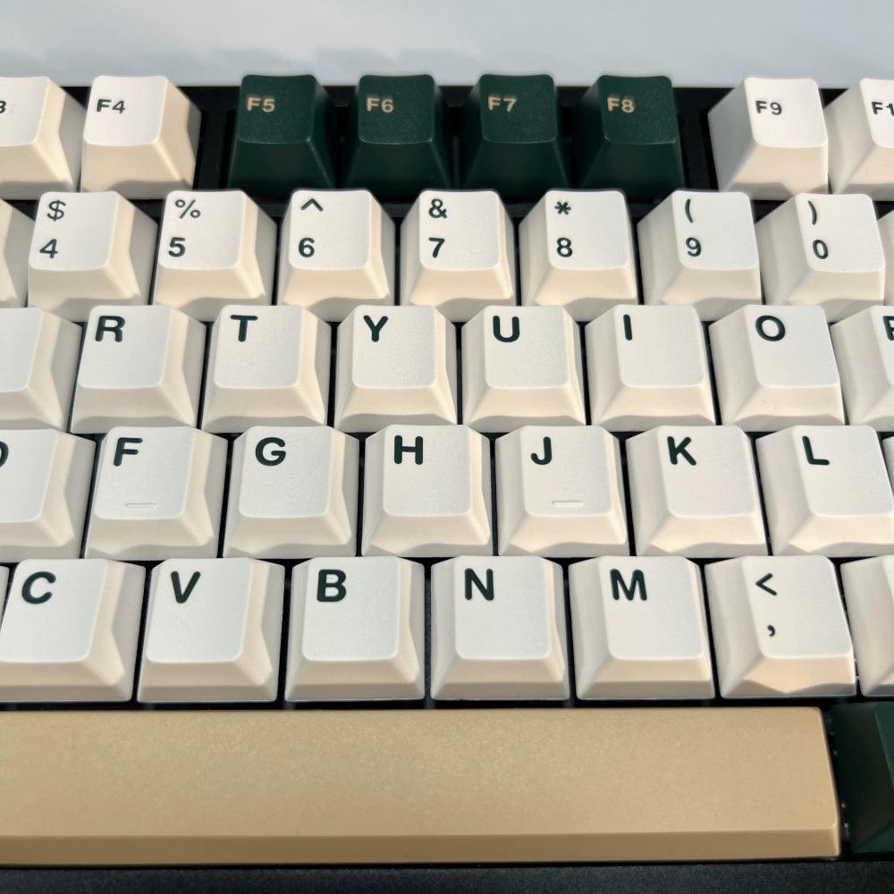 173 Keys/set Daye GMK British Racing Green Keycaps ABS Double Shot Key Caps Cherry Profile Keycap With ISO Enter 7U Spacebar - petguardiansupplies