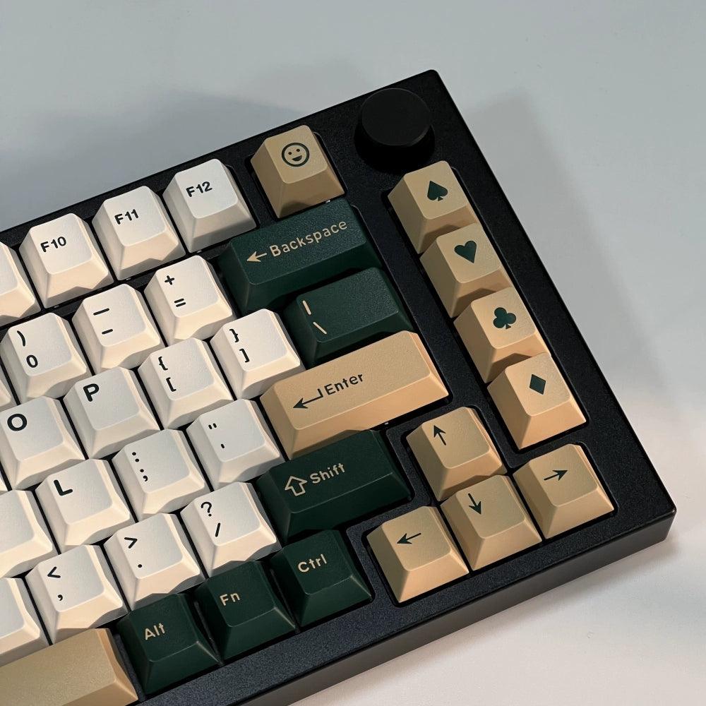 173 Keys/set Daye GMK British Racing Green Keycaps ABS Double Shot Key Caps Cherry Profile Keycap With ISO Enter 7U Spacebar - petguardiansupplies