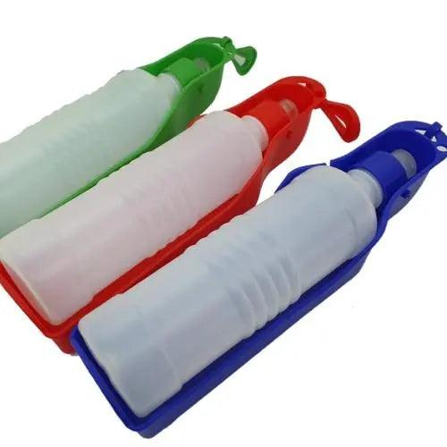 Portable Travel Dog Water Bottle - Assorted Colours - petguardiansupplies