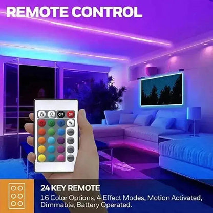 RGB Bluetooth LED Strip Lights with Music Sync - petguardiansupplies