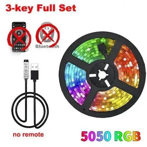 RGB Bluetooth LED Strip Lights with Music Sync - petguardiansupplies