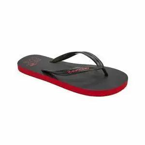 Rip Curl Men's Flip Flops - Mc Black Red - petguardiansupplies