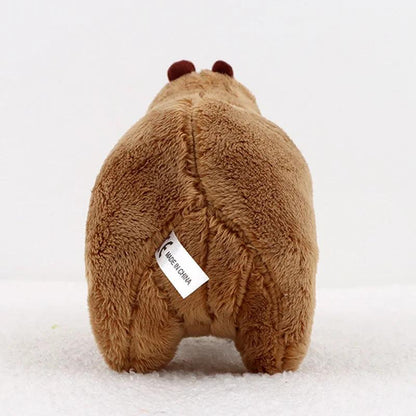 Simulation Capybara Plush Toys Capybara Plushie Dolls Soft Stuffed Animals Kawaii Kids Toy Peluche Christmas Gift for Girls - petguardiansupplies