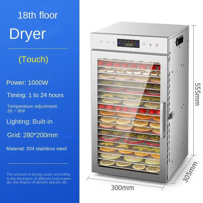 12th, 16th, 20th, and 25th floors fruit dehydrator multifunctional intelligent fruit air dryer - petguardiansupplies