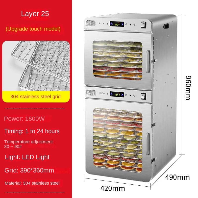 12th, 16th, 20th, and 25th floors fruit dehydrator multifunctional intelligent fruit air dryer - petguardiansupplies