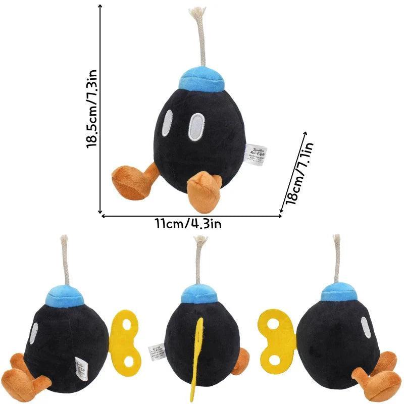 Kawaii Mario Bros Koopa Rolla Troopa Turtle Soft Plush Toys Armad Dry Bones Kamek King Bob-omb Shy Guy Peluche Dolls Gifts Kids - petguardiansupplies