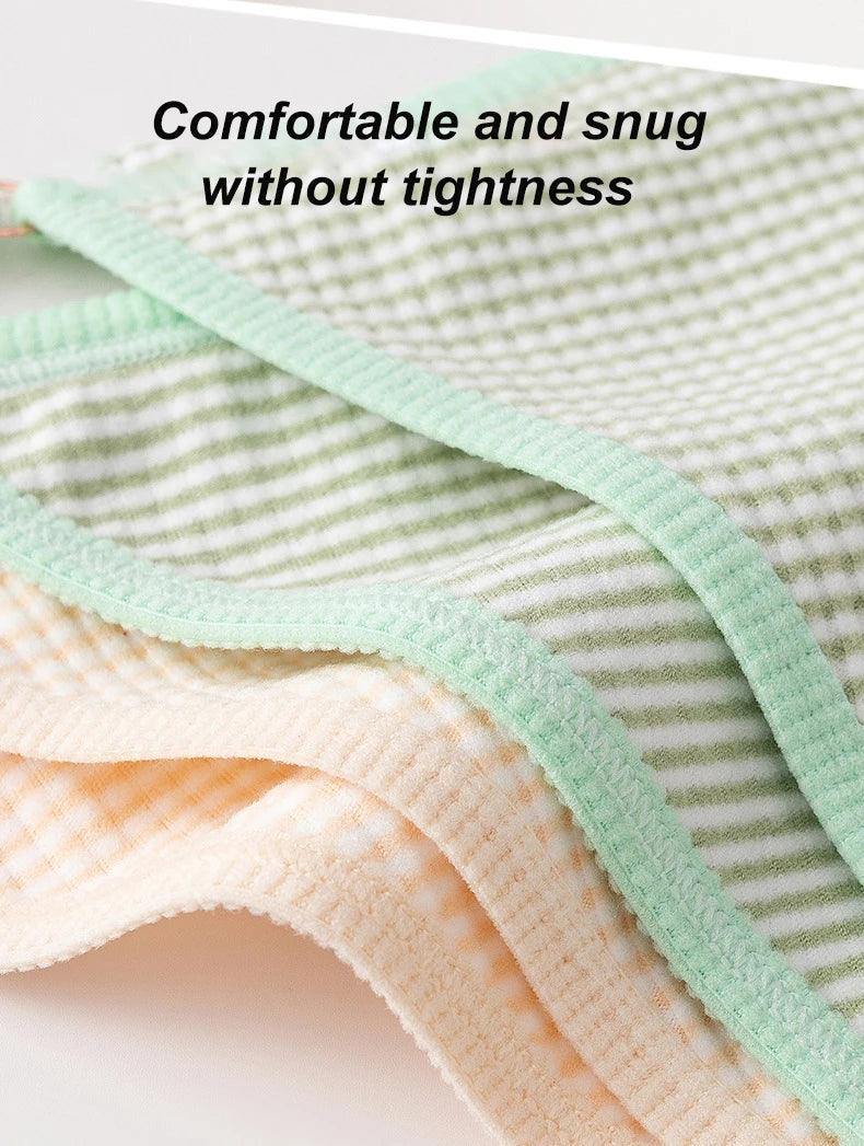 1pcs Cotton Women's Thongs Panties Sport Breathable Low Waist Underwear Lingerie Sexy Female Adjustable Buckle Stripe G-String - petguardiansupplies