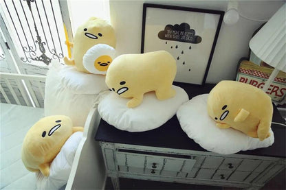 Cute Gudetama Plush Toy - Soft Cuddly Stuffed Hug Doll Plushies - petguardiansupplies