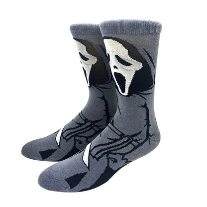 1 Pair New Anime Men Socks Long Socks Men‘s Knee-High Couples cosplay Socks Personality Hip Hop Harajuku Funny Socks for Women - petguardiansupplies