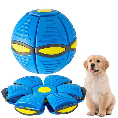 Flying Saucer Ball Pet Dog Toy Outdoor Play for Dogs - petguardiansupplies