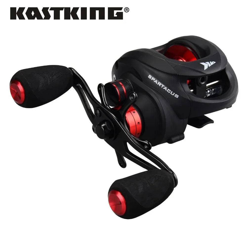 KastKing Spartacus Baitcasting Reel Dual Brake System Reel 8KG Max Drag 11+1 BBs 6.3:1 High Speed Fishing Reel - petguardiansupplies