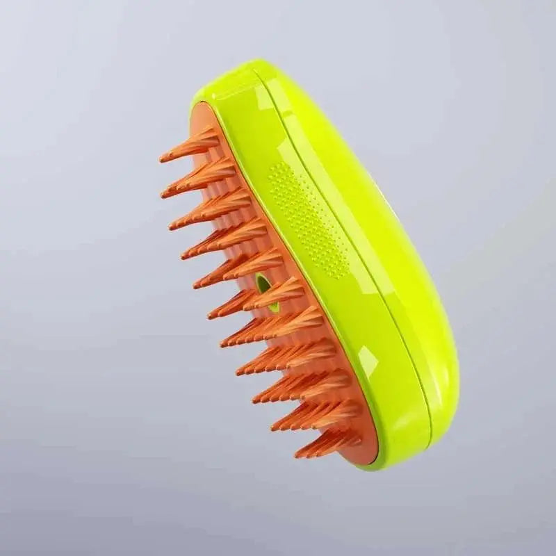 Cat Steam Brush Electric Spray Water Spray Kitten Pet Comb Soft Silicone Depilation Cats Bath Hair Brush Grooming Supplies - petguardiansupplies