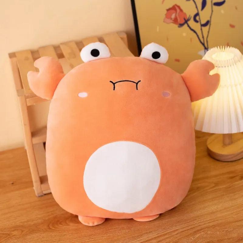 40cm Cuddly Squishy Penguin Pig Rabbit Panda Crab Kawaii Zoo Animal Plush Pillow Soft Plushie Peluche Doll Kids Birthday Gift - petguardiansupplies