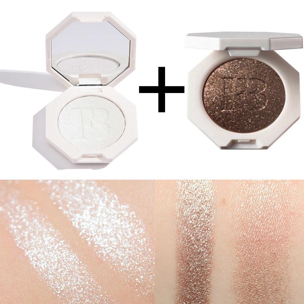 High Glitter Killawatt Freestyle Highlighter Diamond bomb fenty Makeup Palette Face Highlight Platinum Shimmer 0.09oz/2.5g - petguardiansupplies