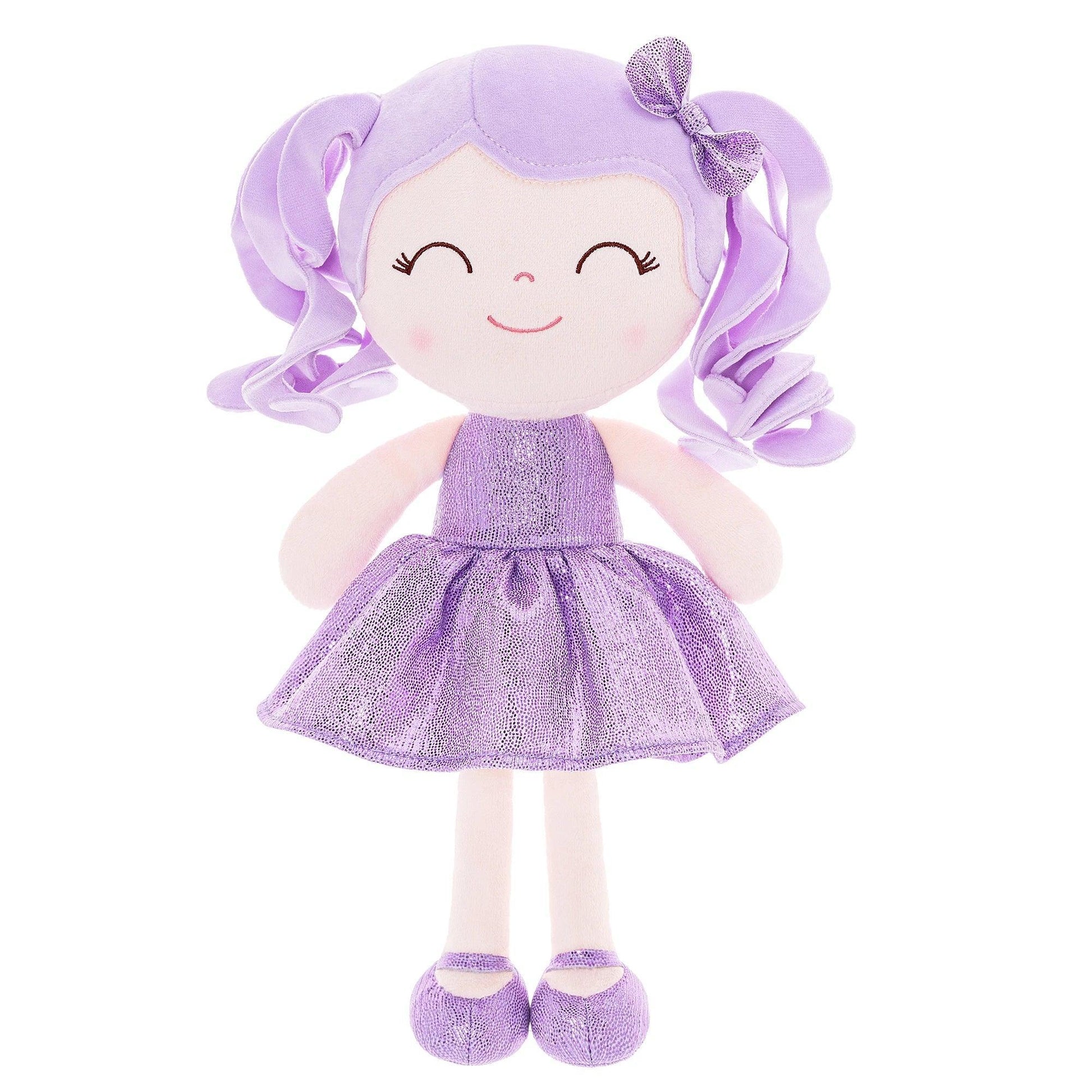 Gloveleya Plush Toys Girl Gifts for Kids Baby Lovely Soft Doll Toys Girl‘s Birthday Gift Princess Limited Curls Stuffed Dolls 30 - petguardiansupplies