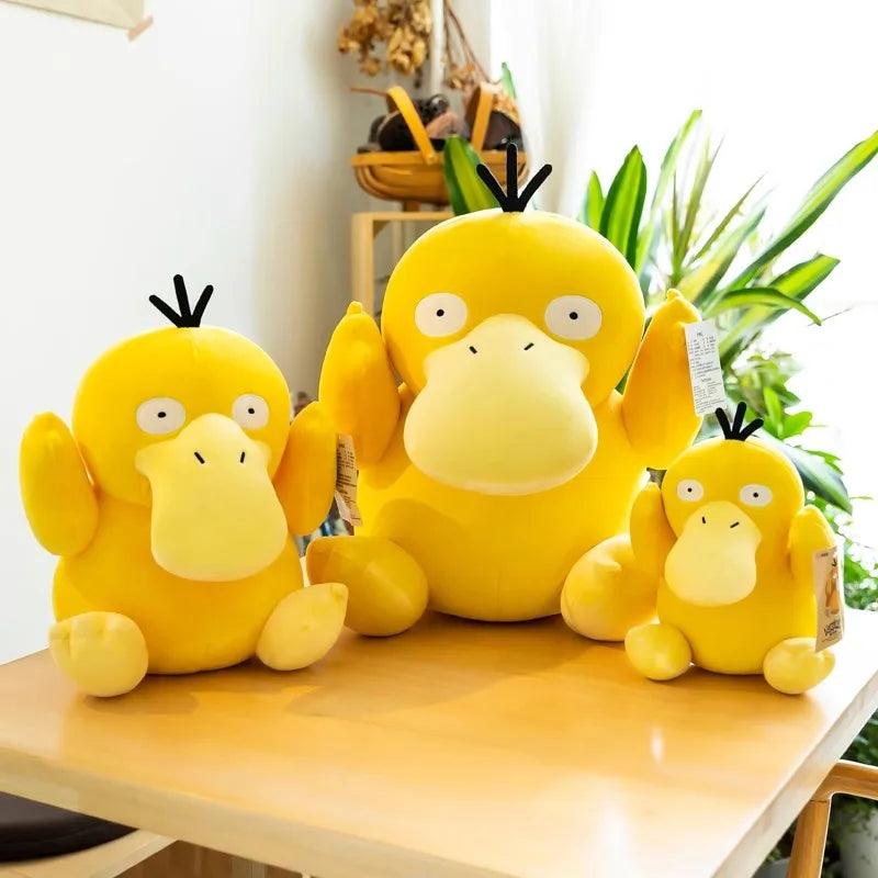 Genuine Pokemon Kawaii Psyduck Stuffed Plush Toys Duck Dolls Throw Pillow Birthday Gift For Kids Peluches Boys Home Decoration - petguardiansupplies