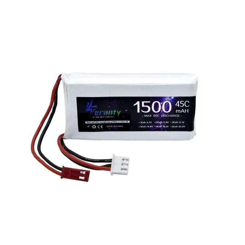 2S Lipo Battery 7.4v 1500mah 1800mah 2200mah 3000mah 4200mah 5200mah 6000mah 7200mah 10400mah JST/XT60/T RC Parts 7.4v Battery - petguardiansupplies