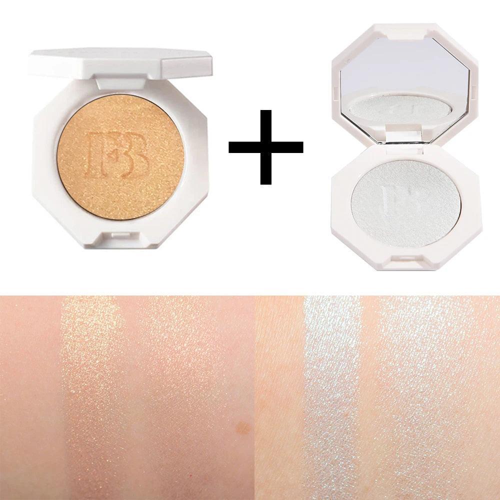 High Glitter Killawatt Freestyle Highlighter Diamond bomb fenty Makeup Palette Face Highlight Platinum Shimmer 0.09oz/2.5g - petguardiansupplies