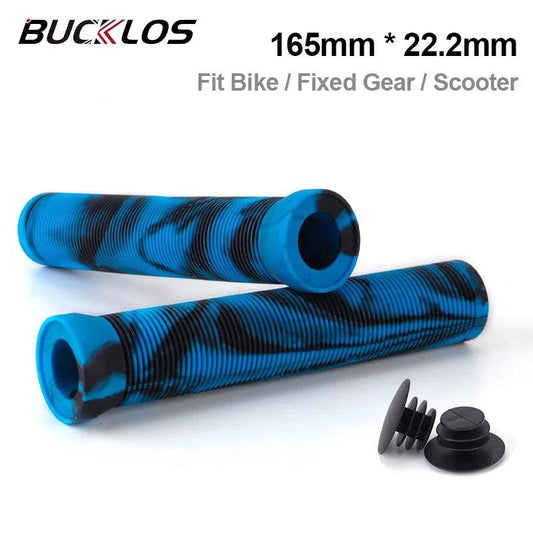 Bicycle Grips Soft Rubber Mountain Bike Grips Comfortable Shock-absorbing for 22.2mm Handle Bar Extension Scooter Bicycle Grips - petguardiansupplies