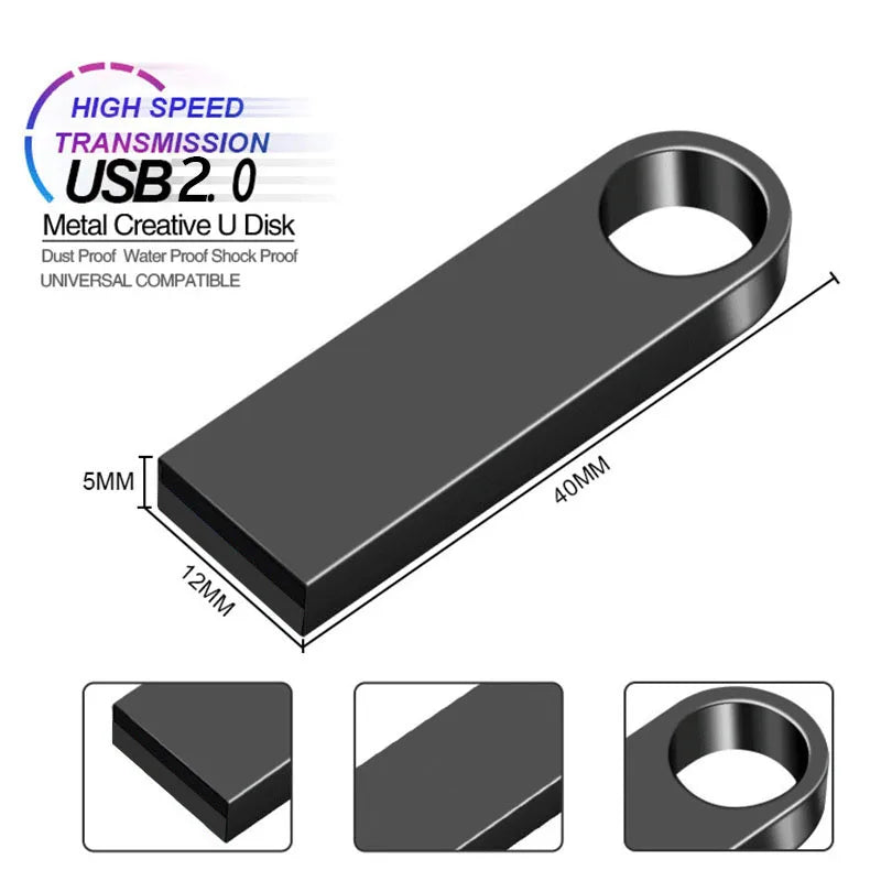 USB Flash Drive 128Gb Pendrive 128Gb Memory Stick 32Gb 4Gb Metal 64 Gb Pen Drive 8Gb Usb Stick 16 Gb - petguardiansupplies