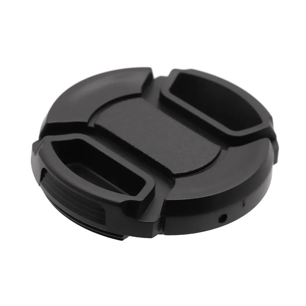 Universal 37mm 39mm 40.5mm Center Pinch Snap-on Front Lens Cap Plastic For Canon Nikon Sony Fujifilm - petguardiansupplies