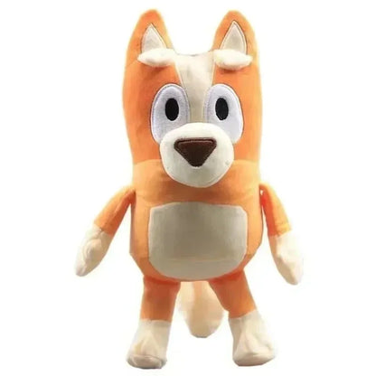 28cm 17cm Bluey Family Plush Toys Cute Simulation Pet Dog Patrol Bingo Sister Kawai Plush Children's Toy Doll Birthday Gift Toy - petguardiansupplies