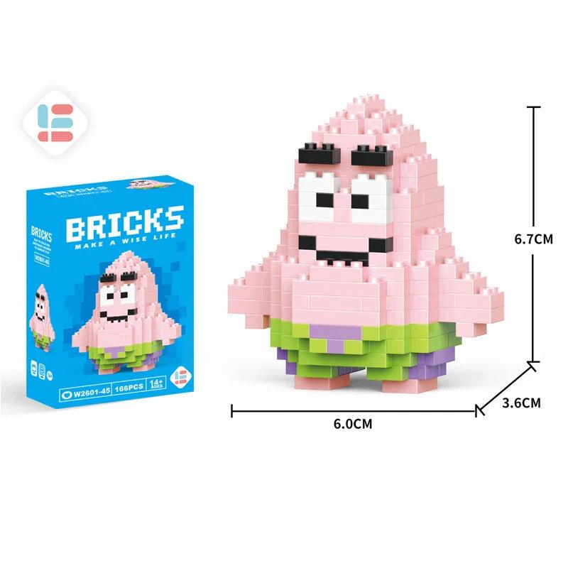 Building Blocks Kuromi Anime Figure Melody Cartoon Kids Toys Blocks for Lego Cute Hello Kitty Particles Assembled Blocks - petguardiansupplies