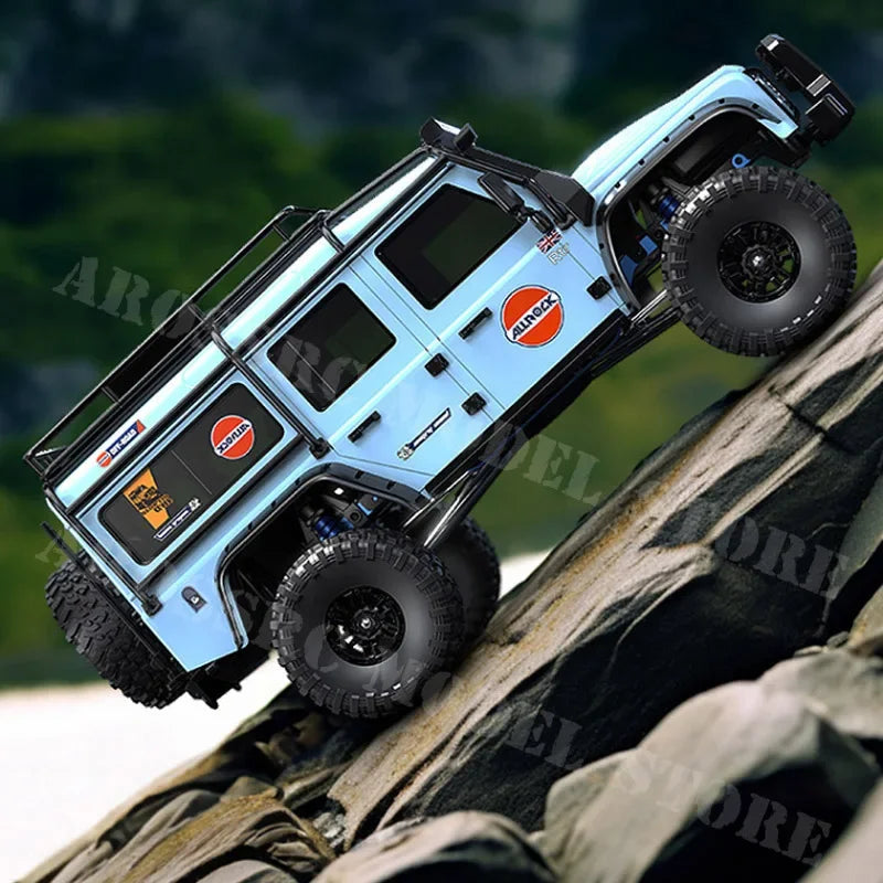 New MJX 1/8 FOC Sensory Brushless H8H Westward ALLLOCK The Defender Simulation Climbing Model RC Car 2S/3S - petguardiansupplies