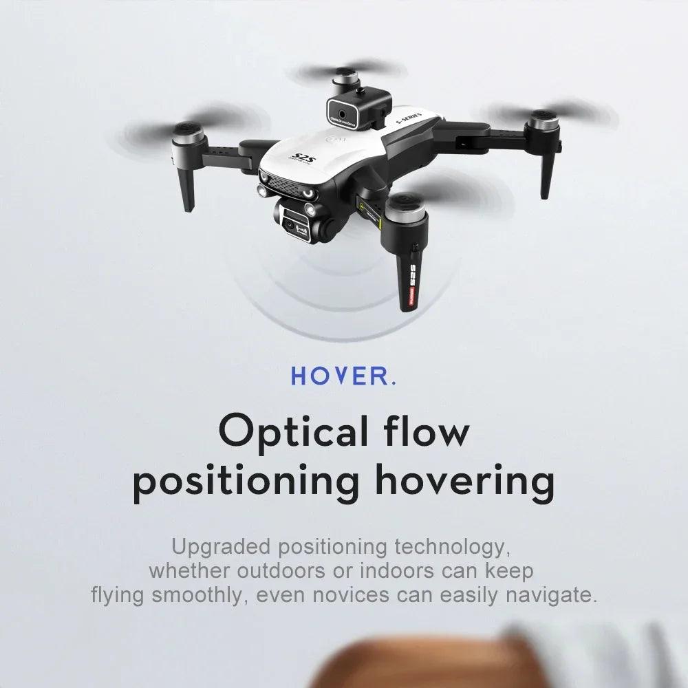 2024 New S2S RC Drone 8K HD Professional Dual Camera Brushless Motor Obstacle Avoidance Smart Aircraft Foldable Quadcopter Toys - petguardiansupplies