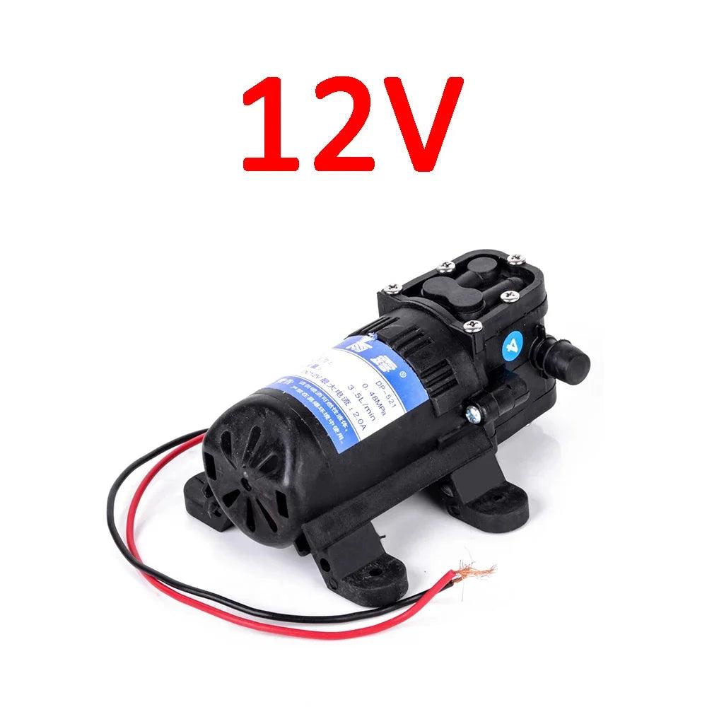 1PCS DP-521 Durable 12V 110V 220V 70PSI 3.5L/min Agricultural Electric Water Pump Micro High Pressure Diaphragm Spray Car Wash - petguardiansupplies