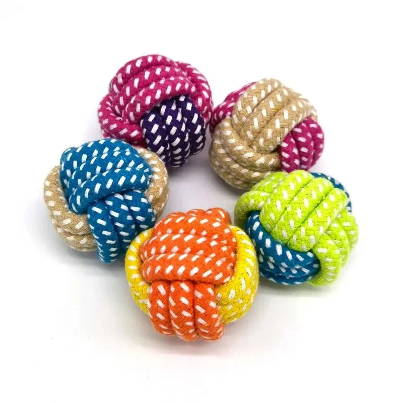 Pet Dog Toys for Large Small Dogs Toy InteractiveCotton Rope Mini Dog Toys Ball for DogsAccessories Toothbrush Chew Puppy Toy - petguardiansupplies