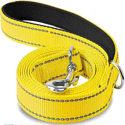 Cats Dogs Harness Collar Lead Strap Night Reflection Dog Pet Towing Rope 1.2/1.5/1.8m Guard Rope Pet Walking Training Leash - petguardiansupplies