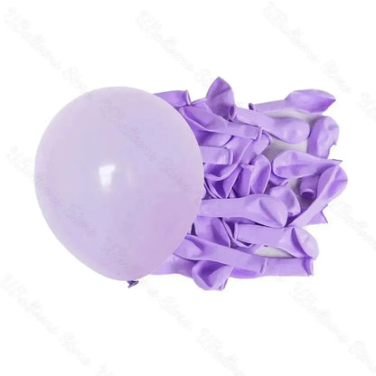 10/30/50Pcs Purple Latex Balloons Pastel Lilac Lavender Light Purple Lotus Balloons for Wedding Baby Shower Birthday Party Decor - petguardiansupplies