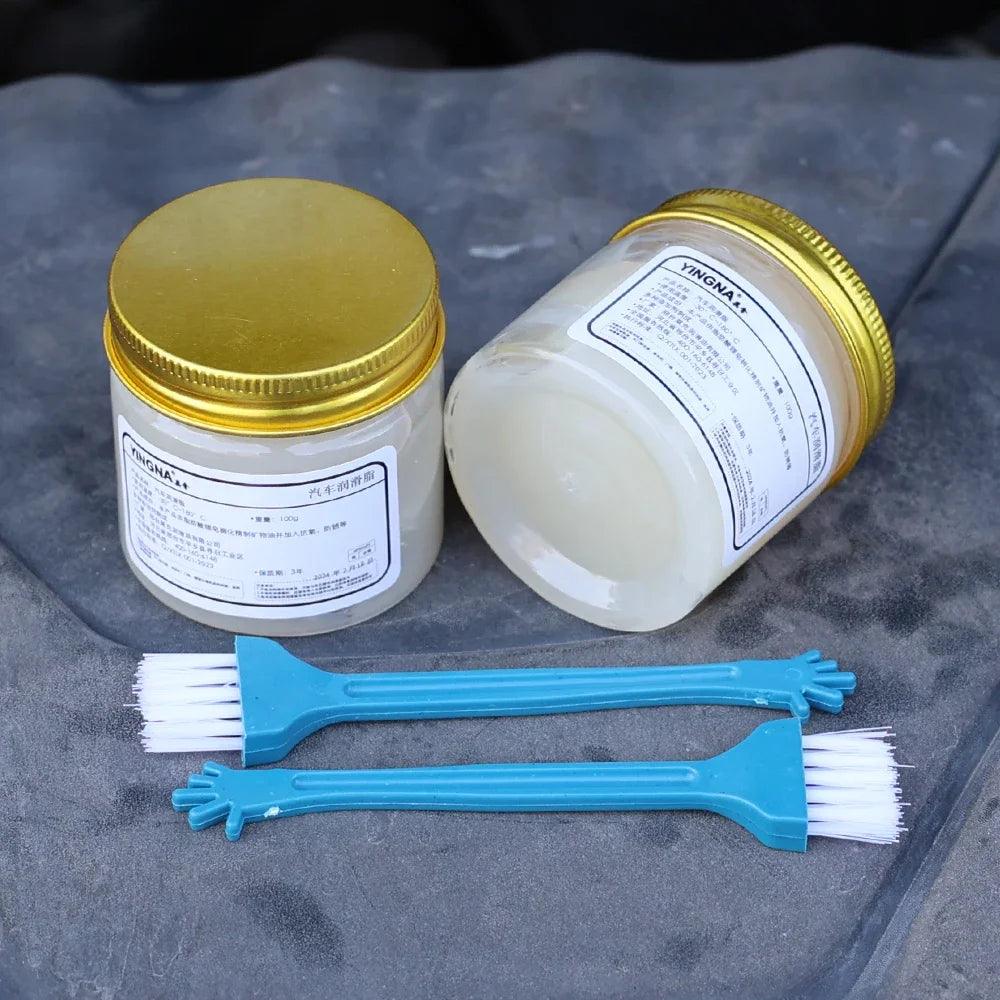 Car Sunroof Track Lubricating Grease Door Abnormal Noise Antirust Oil White Mechanical Maintenance Gear Bearing Oil Grease Kit - petguardiansupplies