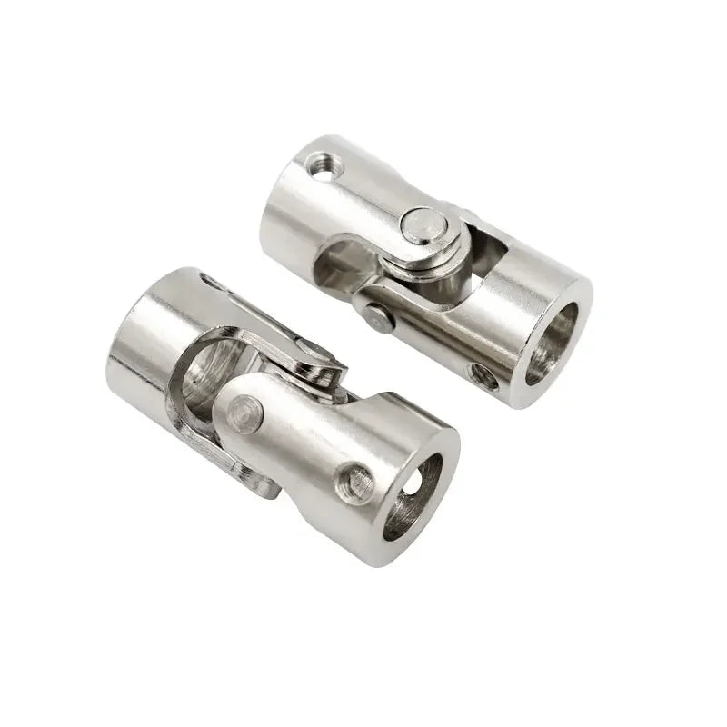 2/3/3.17/4/5/6/6.35/8/10mm Boat Car Shaft Coupler Motor Connector Metal Universal Joint Coupling Rc Boat Car Metal Cardan Joint - petguardiansupplies