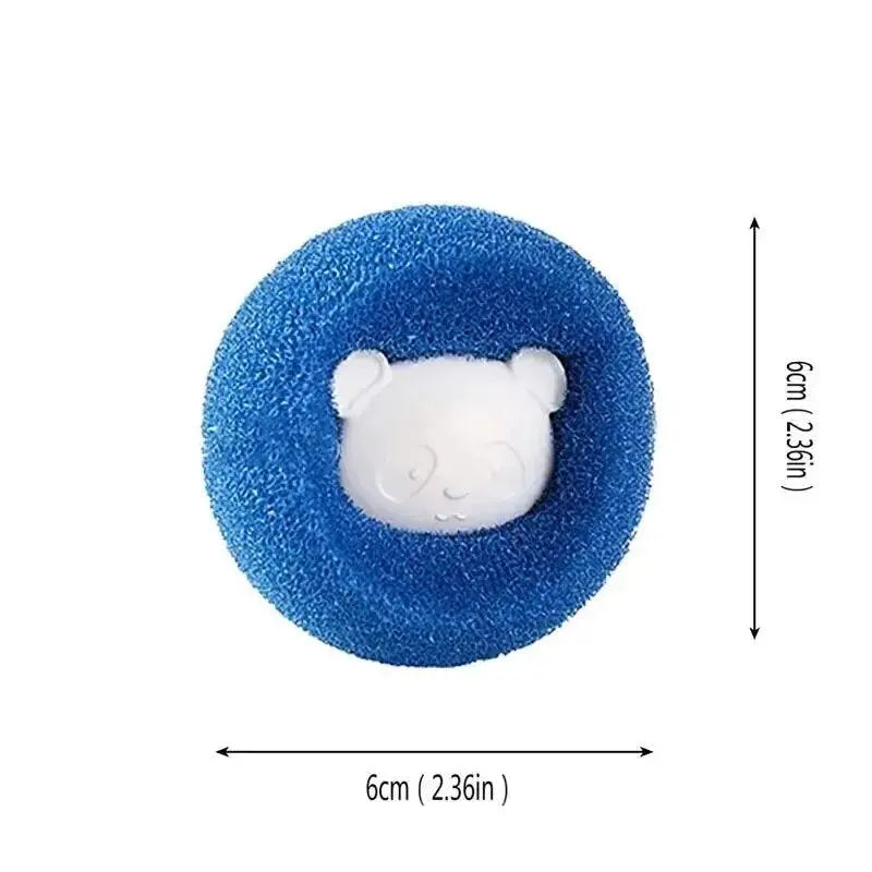 Washing Machine Sponge Washing Ball, Pet Hair Cleaning Anti-entanglement Washing Ball, Reusable - petguardiansupplies