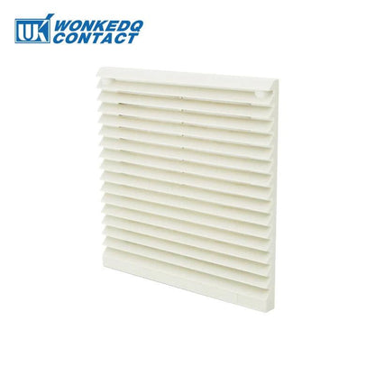 3322-300 120mm Cabinet Ventilation Filter Set Shutters Cooling Fan Grille Louvers Blower Exhaust Filter Panel 230V Without Fan - petguardiansupplies