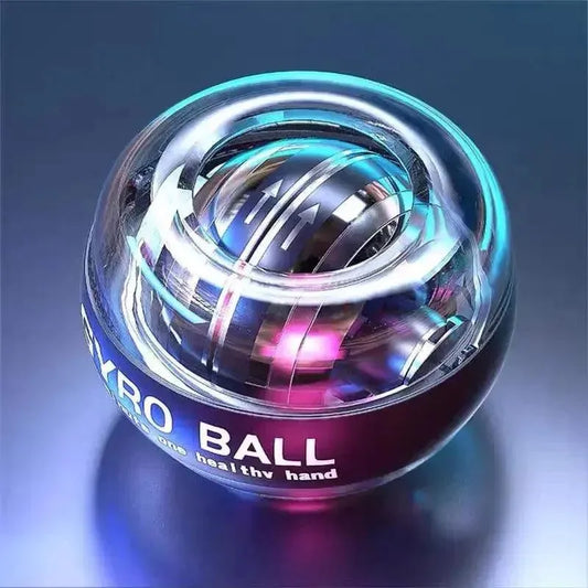 New LED Gyroscopic Powerball Autostart Range Gyro Power Wrist Ball With Counter Arm Hand Muscle Force Trainer Fitness Equipment - petguardiansupplies