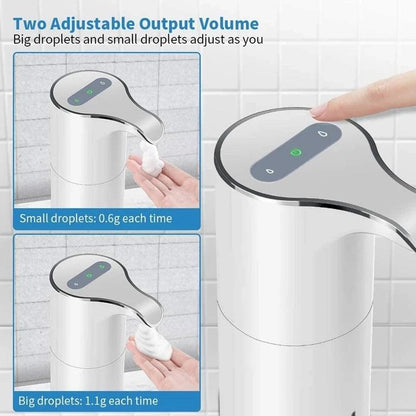 NEW 450Ml Automatic Soap Dispenser Touchless Foaming Soap Dispenser Rechargeable Waterproof Foam Soap Pump Dispenser - petguardiansupplies