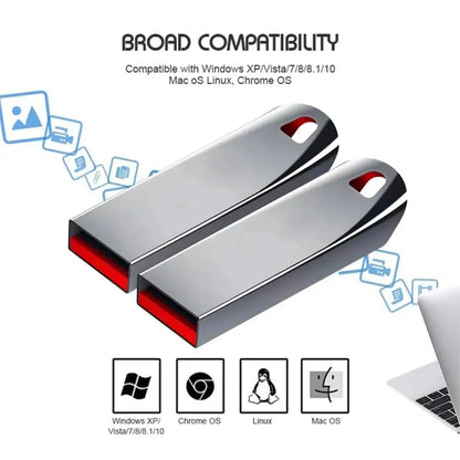 Xiaomi 2TB USB 3.0 Metal Flash Drives High Speed Pendrive 1TB 512GB 256GB Portable Usb Drive Waterproof Memoria Usb Flash Disk - petguardiansupplies