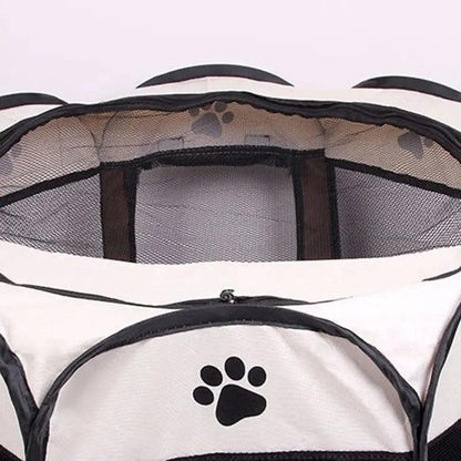 Portable Foldable Pet Tent Kennel Octagonal Fence Puppy Shelter Easy To Use Outdoor Easy Operation Large Dog Cages Cat Fences - petguardiansupplies