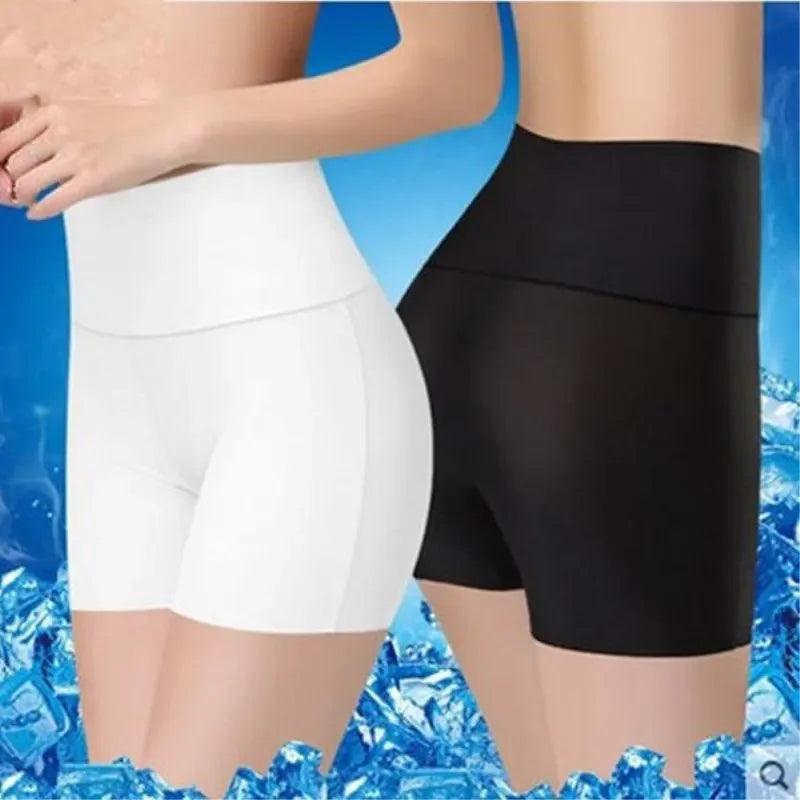 Women Safety Shorts Pants Seamless Nylon Panties Girls High Waist Slimming Underwear - petguardiansupplies