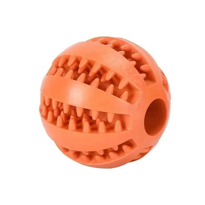 Natural Rubber Pet Dog Toys Dog Chew Toys Tooth Cleaning Treat Ball Extra-tough Interactive Elasticity Ball5cm for Pet Products - petguardiansupplies