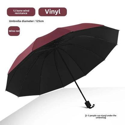 Large Foldable Umbrella Sunshade For Women Durable Umbrella Rain Sun Protection Advertising - petguardiansupplies